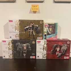 whole bunch of anime figures!