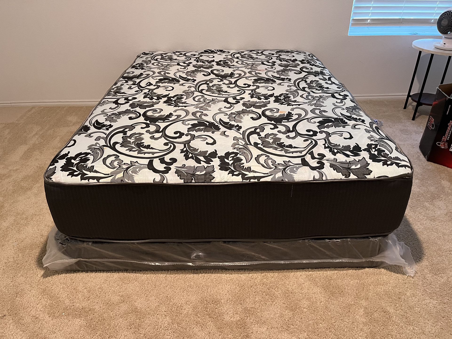 Two Queen Size Mattress’s And box Springs 