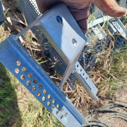 Steel Brackets Galvanized  New 3$