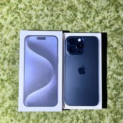 iPhone 15 Pro Max | 256GB | Blue Titanium | Factory Unlocked