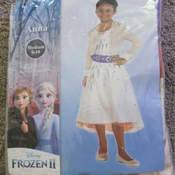 Disney's Princess Anna Costume Dress 8-10