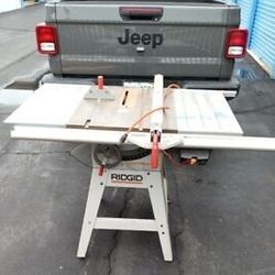 ridgid table saw 