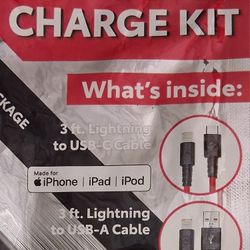 Lightning Charging Cables For IPhone/IPad/IPod