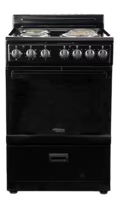 Premium Levella Black Electric Range Stove