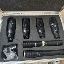 Audix Drum mic set w/ D-Vice Clips