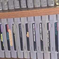 Super Nintendo SNES games