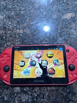 Modded Red PSVita 2000