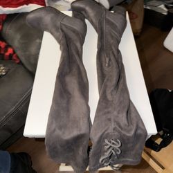 Botas  Grises Size 5.5