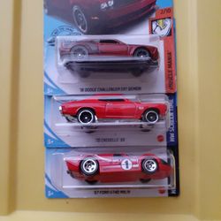 Hot Wheels Mix Lot Of 3. Gt40