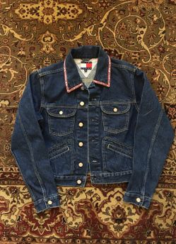 Vintage Tommy Hilfiger Women's Jean Jacket