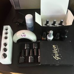 Gel UV Lamp With Polish