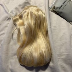 Human Hair Clip And Bag 