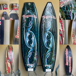 Wakeboards Hyperlite Shapiro Green Dragon Directional and twin tip signed