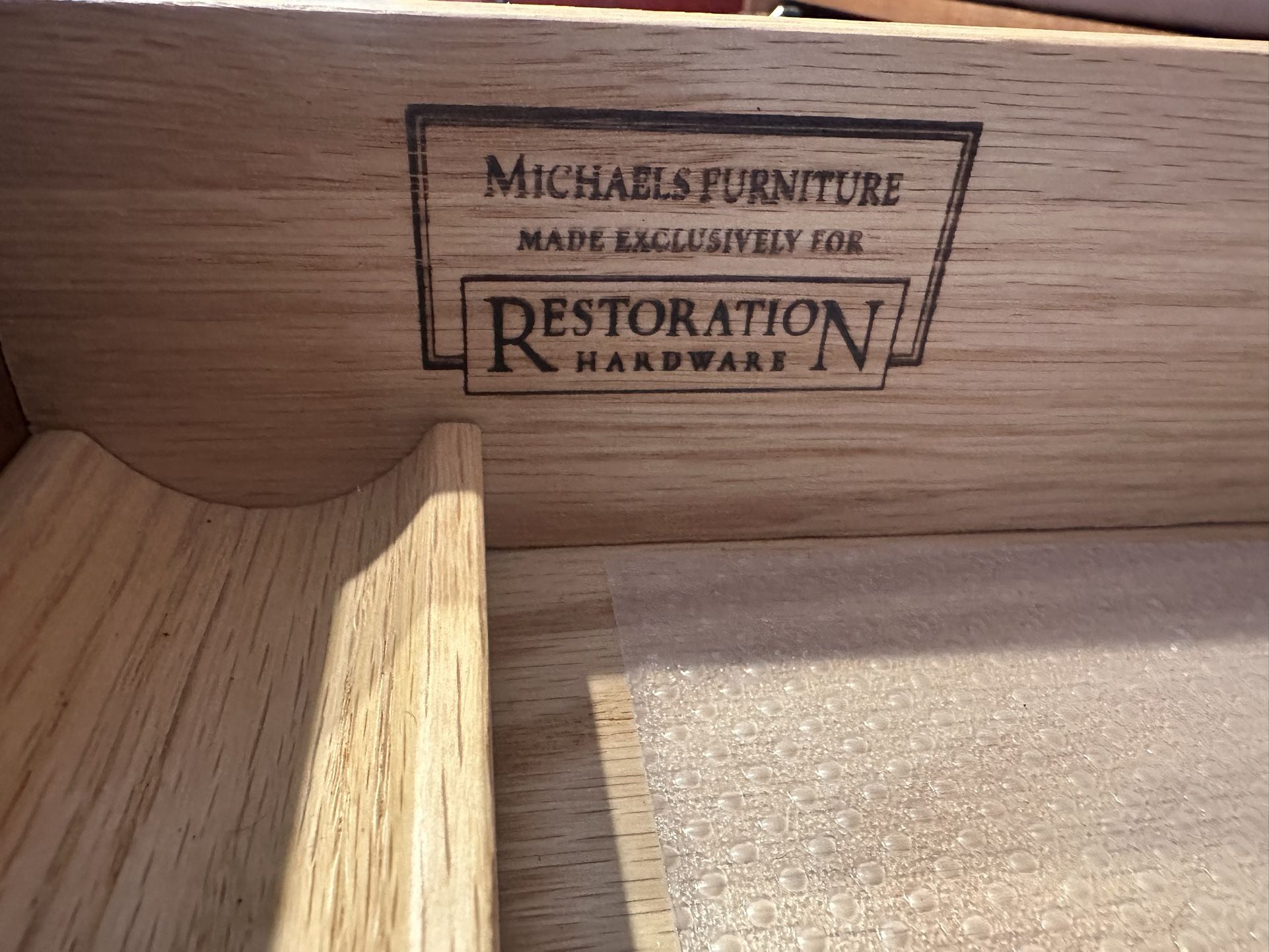 Restoration Hardware Office Armoire/ Workstation