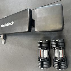 Limited Time Deals Brand New Adjustable Bench NTBE19 . Brand New Adjustable Dumbbells 