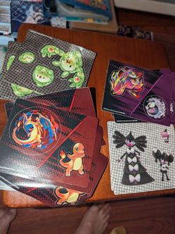 Pokemon techs stickers