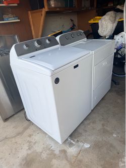 Maytag washer and dryer