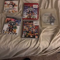 PS3 Slim And 10 Games