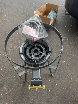 High pressure burner with stand $120