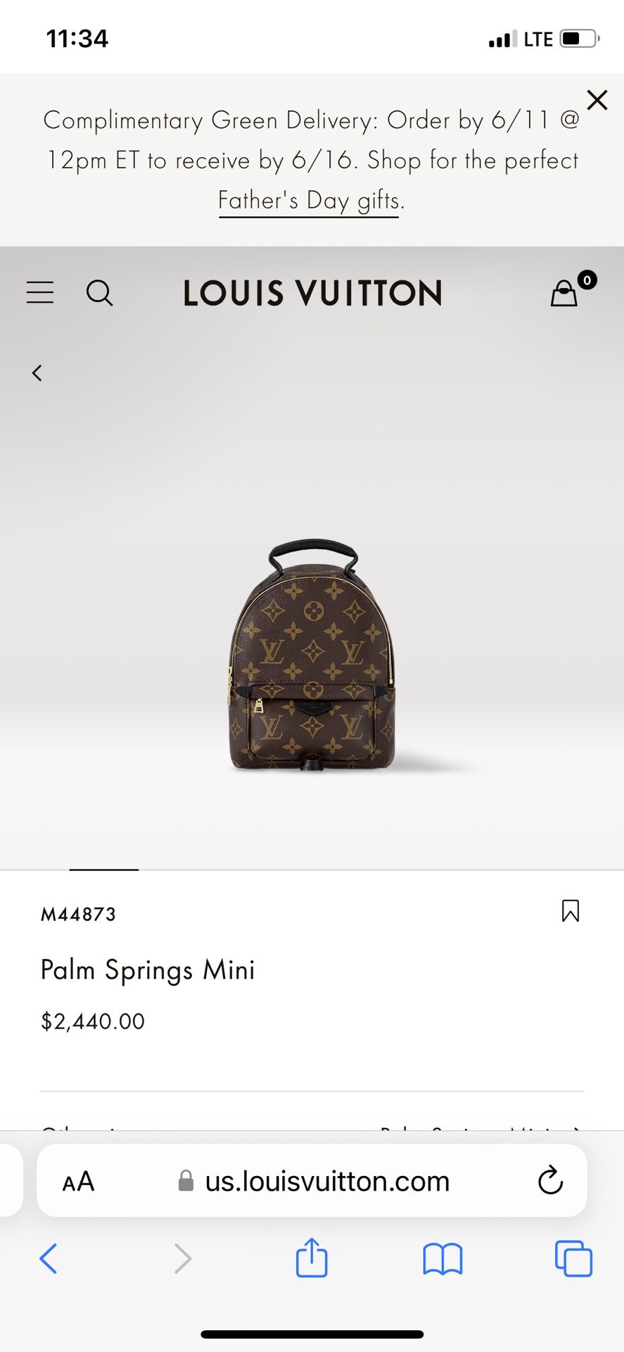 Louis Vuitton Backpack 🎒 