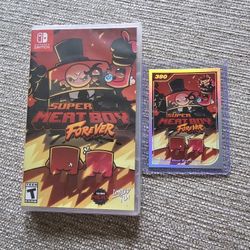 Super Meat Boy Forever Nintendo Switch Limited Run Game #116 Brand New Sealed 