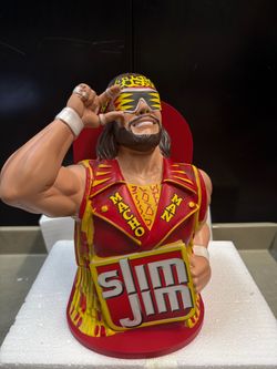Macho Man Randy Savage Slim Jim Bust Figure