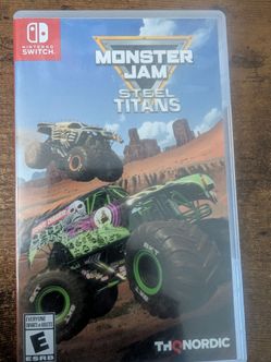 Nintendo switch Monster Jam steel Titans