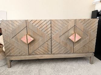 Anthropologie original hand carved Samuel cabinet