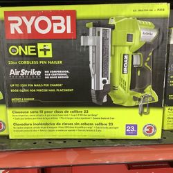 Ryobi 23 Gauge Cordless Pin Nailer 