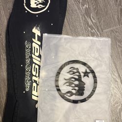 Hellstar Racer Sweatpants Black Size L