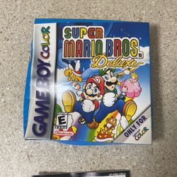 Complete Super Mario Bros. Deluxe GameBoy Color Game For Sale