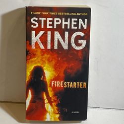 FIRESTARTER by Stephen King paperback book