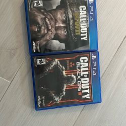 Call Of Duty WW2 & Black Ops 3