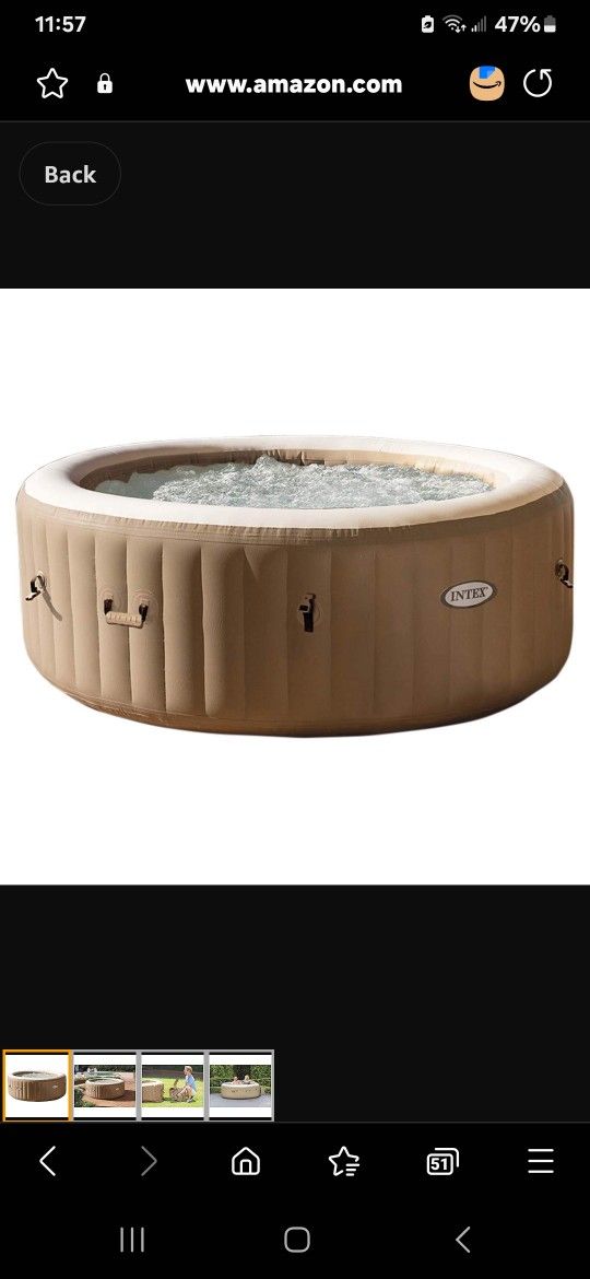 Intex Hot Tub $75