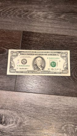 1993 Federal Reserve $100