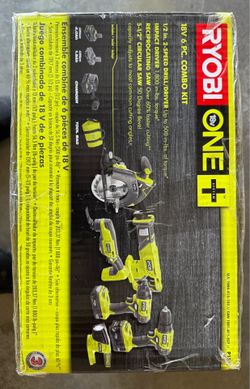 Ryobi One+ 18v 6pc Combo kit