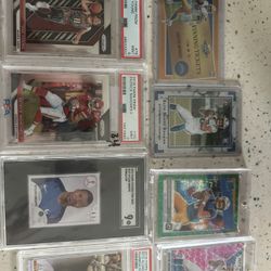 Assorted Sports Card Slabs
