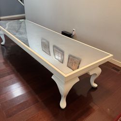 Beautiful White Fancy Table