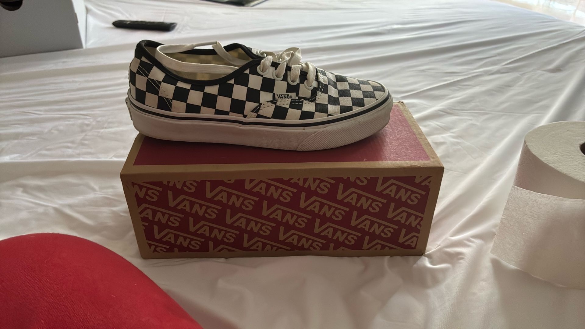 Checkered Vans