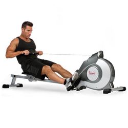 Magnetic Rowing Machine Rower w/ LCD Monitor, New in Box