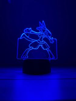 Fighting Monster LED Acrylic Sign