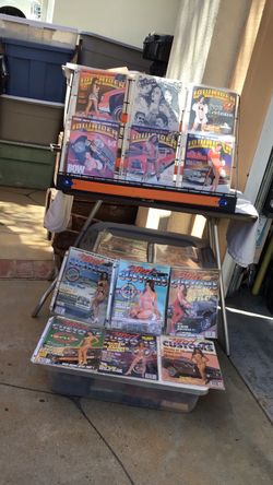 Vintage collectible low rider and street custom magazines