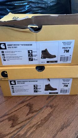 (READ DESCRIPTION) Carhartt women's frontier 6" steel toe boots size 7