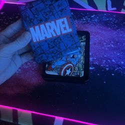 Marvel Wallet Brand new never used with tin has Spider-Man, Captain America, and Hulk