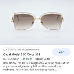  Cazal sunglasses
