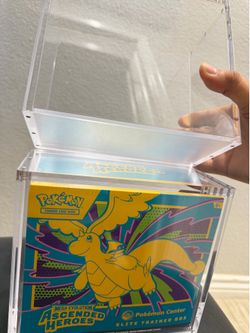 Pokemon ETB elite trainer box acrylic case