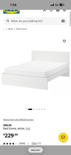 Full Bed Frame/Mattress