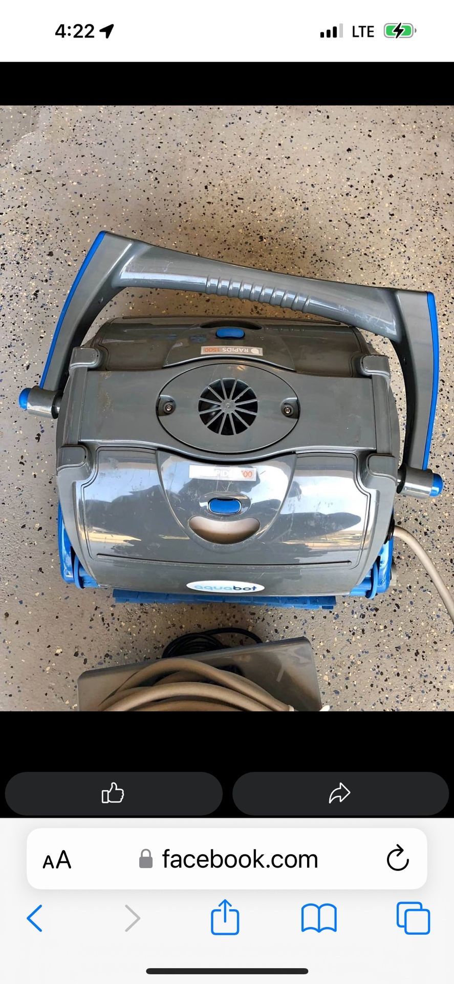 Aquabot. Rapids 1500