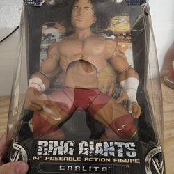 RING GIANTS WWE CARLITO NEW