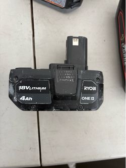 Ryobi 18V 4.0 Battery
